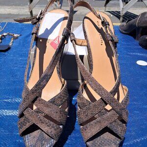 Womens easy spirit wedge sandals